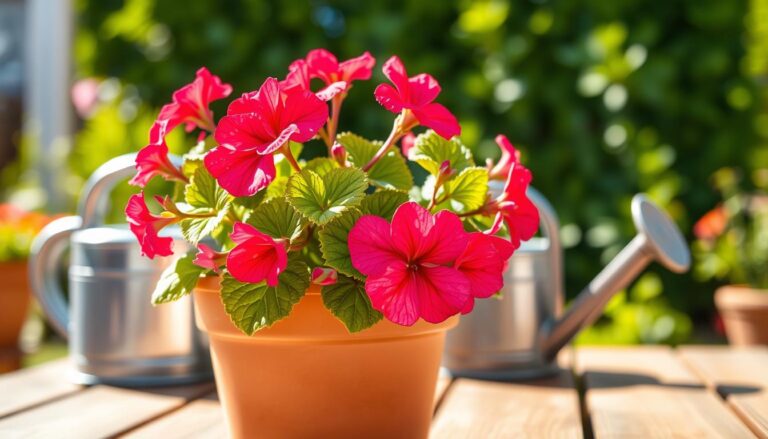 Jak często podlewać pelargonie w doniczce?
