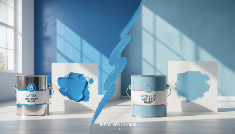Czym się różni farba lateksowa od akrylowej i którą wybrać?